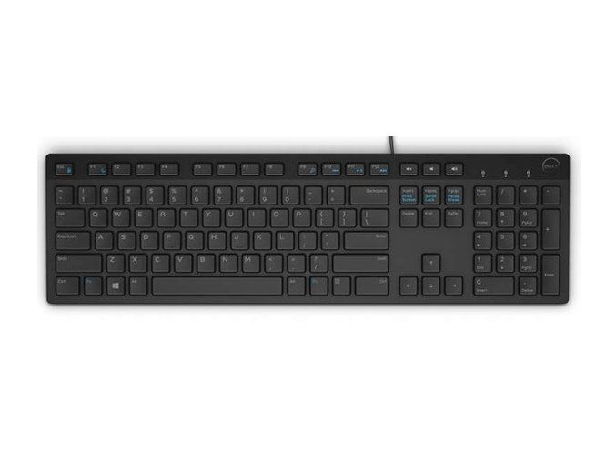 Dell KB216/Drátová USB/US layout/Černá