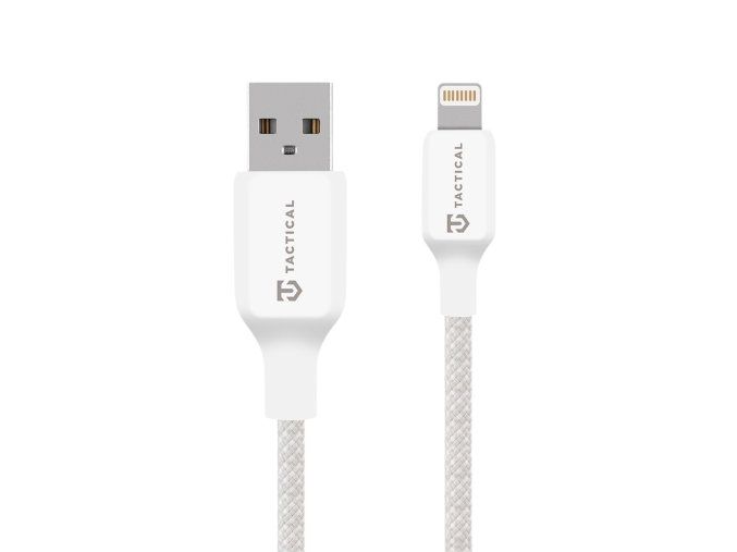 Tactical Stitch Thread Cable USB-A/Lightning 0.3m White