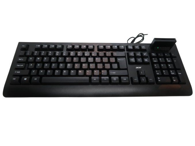 Acer KB-8CR/Drátové USB-A/CZ-SK layout/Černá