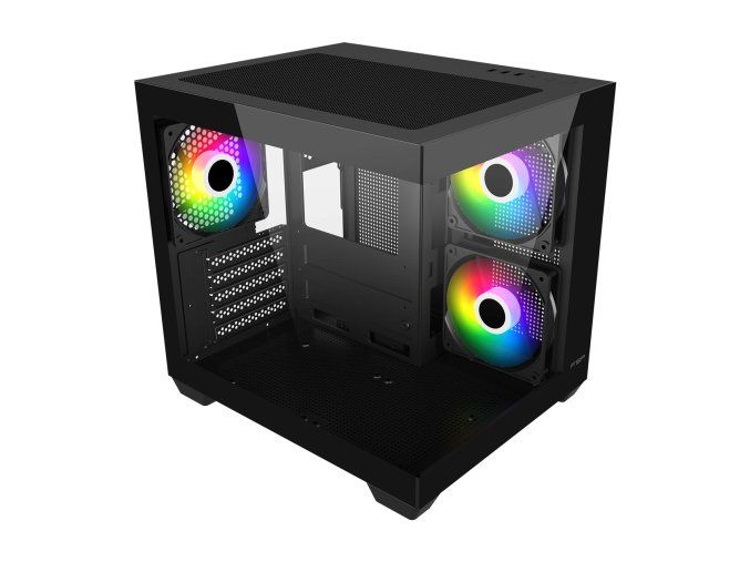 FSP S140-BA/SFF & Desktop/Transpar./Černá