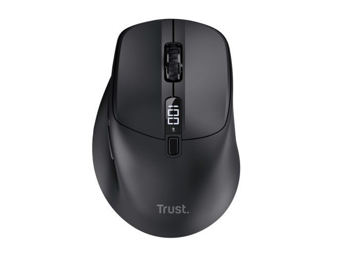 Trust Zevo/Cestovní/Optická/Pro praváky/4 000 DPI/USB+BT/Černá