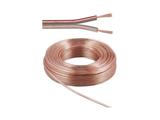 PremiumCord kabel pro repro CU, 2x2,5mm 10m