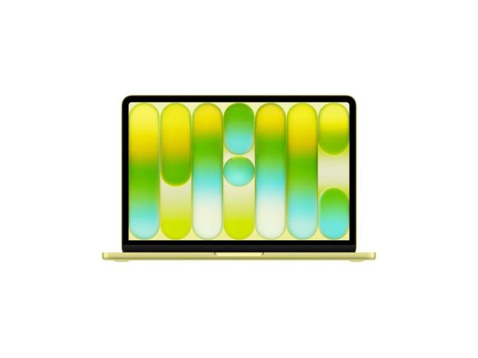 MacBook Neo yellow front