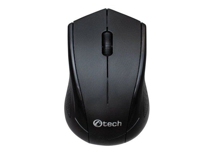 C-TECH WLM-07/Kancelářská/Optická/1 200 DPI/Bezdrátová USB/Černá