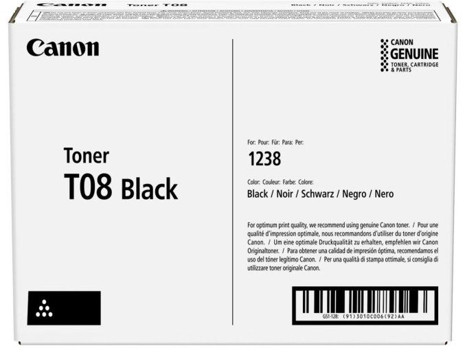 canon t08 cerny s