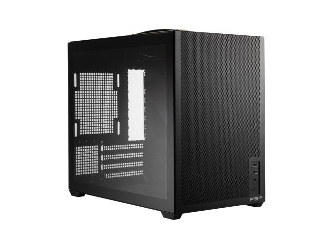 FSP S210-B/Micro ATX/Transpar./Černá