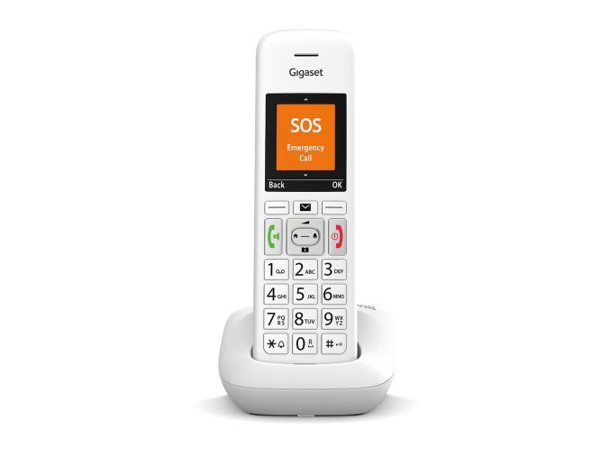 E390 white FR Screen SOS s
