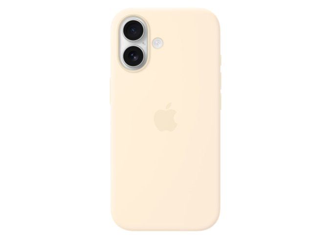 iPhone 17 Silicone Case with MagSafe – Vanilla