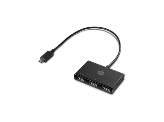 HP USB C hub 0a s