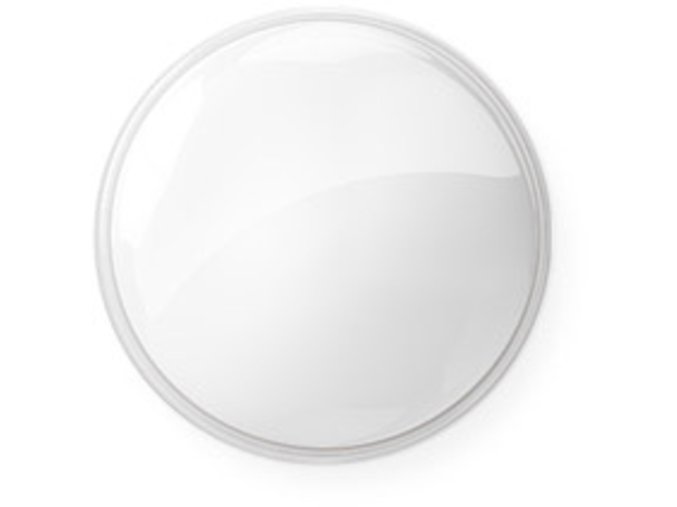 Walli Náhradní tlačítko včetně světlovodu, lesklá bílá (Barva Bílá lesklá)