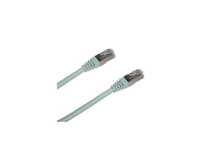 DATACOM Patch cord SFTP cat6 0,5m šedý