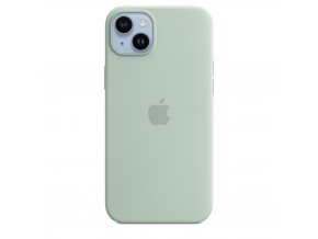 iPhone 14+ Silicone Case with MS - Succulent
