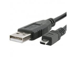 PremiumCord Kabel USB, A-B mini, 8pinů, 2m Sanyo, Panasonic LUMIX