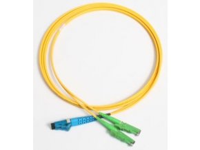 Patchcord FO duplex E2000/APC-LC 9/125um SM 5m, OS2