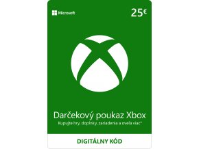 ESD XBOX - Dárková karta Xbox 25 EUR