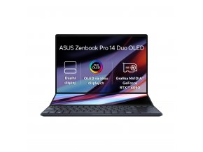 ASUS Zenbook Pro Duo 14 OLED/UX8402VU/i7-13700H/14,5"/2880x1800/T/16GB/1TB SSD/RTX 4050/W11H/Black/2