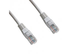 DATACOM Patch cord UTP CAT5E 7m bílý