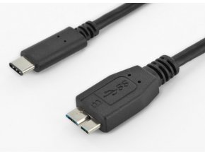 PremiumCord USB-C/M - USB 3.0 Micro-B/M, 0,6m