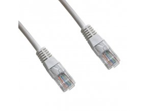 DATACOM Patch cord UTP cat5e 0,5M bílý