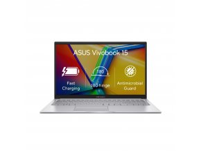 ASUS Vivobook 15/X1504ZA/i5-1235U/15,6"/FHD/16GB/512GB SSD/Iris Xe/W11H/Silver/2R