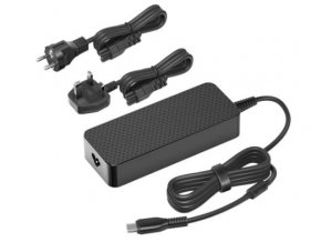 Sandberg USB-C AC Charger PD100W EU+UK, chytrá nabíječka, černá