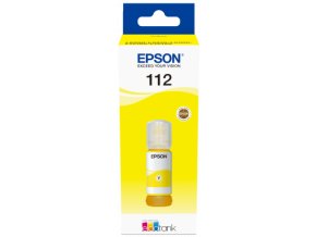 Epson 112 EcoTank Pigment Yellow ink bottle