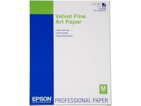 Velvet Fine Art Paper, DIN A2, 260g/m?, 25 listů