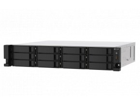 QNAP TS-1273AU-RP-8G (Ryzen V1500B 2,2GHz / 8GB RAM / 12x SATA / 2x 2,5GbE / 2x PCIe / 2x zdroj)