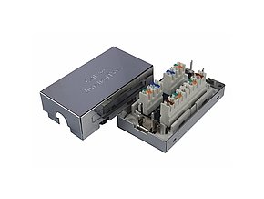 Spojovací box CAT5E STP 8p8c LSA+/Krone