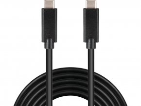 PremiumCord USB-C kabel ( USB 3.1 gen 2, 3A, 10Gbit/s ) černý, 2m