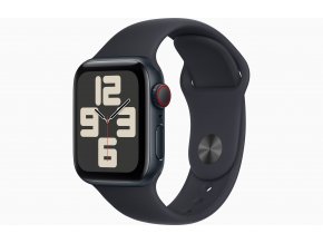 Apple Watch SE Cell/40mm/Midnight/Sport Band/Midnight/-M/L