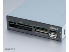 AKASA int. USB 2.0 interní čtečka karet + USB 2.0