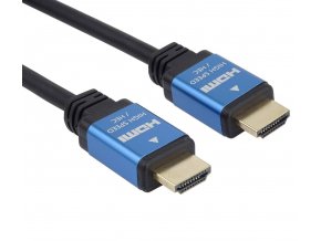 PremiumCord Ultra kabel HDMI 2.0b kovové, 1m