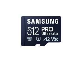 Samsung PRO Ultimate/micro SDXC/512GB/200MBps/UHS-I U3 / Class 10/+ Adaptér/Modrá