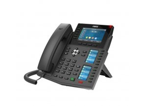 Fanvil X6U SIP telefon, 4.3" bar. disp.+2 přid. disp., 20 SIP, 5link. tl., 60 DSS tl., BT, dual Gbit