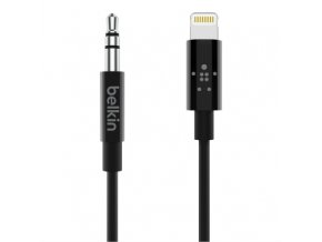 BELKIN Lightning to 3,5mm M/M, 90cm, černý