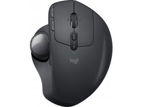 Logitech MX ERGO ADVANCED/Ergonomická/Optická/Bezdrátová USB/Černá