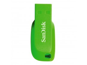 SanDisk Cruzer Blade/16GB/USB 2.0/USB-A/Zelená