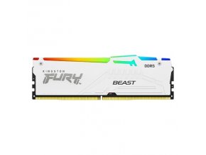 Kingston FURY Beast White/DDR5/32GB/5600MHz/CL40/1x32GB/RGB/White