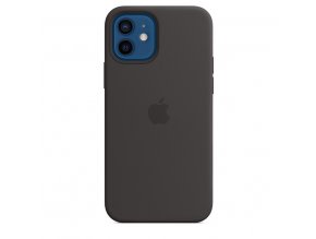 iPhone 12/12 Pro Silicone Case w MagSafe Black/SK