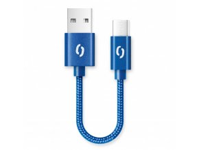 ALIGATOR PREMIUM 2A kabel, 50cm USB-C, modrá