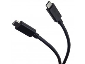 PremiumCord USB-C kabel ( USB 3.2 generation 2x2, 5A, 20Gbit/s ) černý, 0,5m