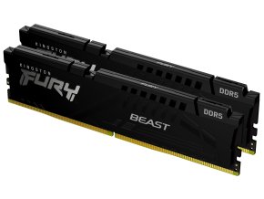 Kingston FURY Beast/DDR5/64GB/5200MHz/CL40/2x32GB/Black