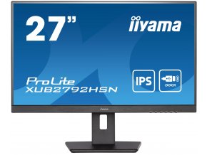 iiyama ProLite/XUB2792HSN-B5/27"/IPS/FHD/75Hz/4ms/Black/3R