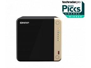 QNAP TS-464-8G (4core 2,9GHz, 8GB RAM, 4xSATA, 2x M.2 NVMe slot, 1xPCIe, 1xHDMI 4K, 2x2,5GbE, 4xUSB)