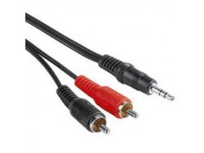 PremiumCord Kabel Jack 3.5mm-2xCINCH M/M 3m