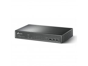 TP-Link TL-SF1009P 8x10/100 POE+ 65W,1x10/100 RJ45 nonPOE,desktop CCTV switch,kov.tělo