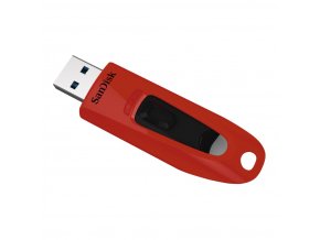 SanDisk Ultra/64GB/100MBps/USB 3.0/USB-A/Červená