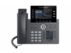 Grandstream GRP2616 SIP telefon, 2xdisplej, 4.3" a 2.4", 6 SIP účty, 24 pr.tl.,2x1Gb, WiFi, BT, USB