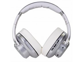 EVOLVEO SupremeSound 8EQ, Bluetooth sluchátka s reproduktorem a ekvalizérem 2v1, stříbrné
